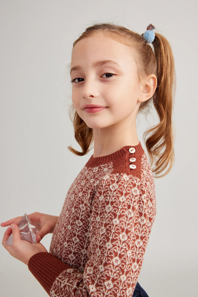 Jersey chutney Wilma - Selección Soor Ploom disponible en amaetc.com, concept store ecológico para niños