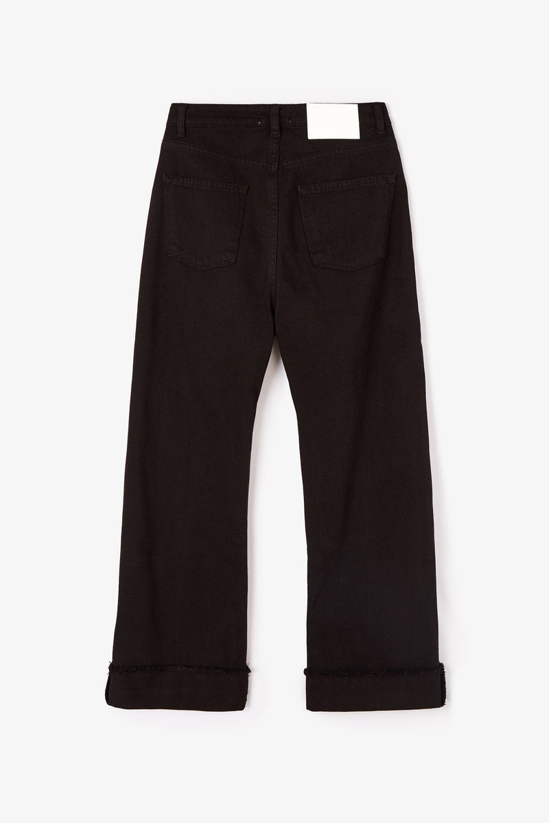 Jean 90'S Sergé Noir
