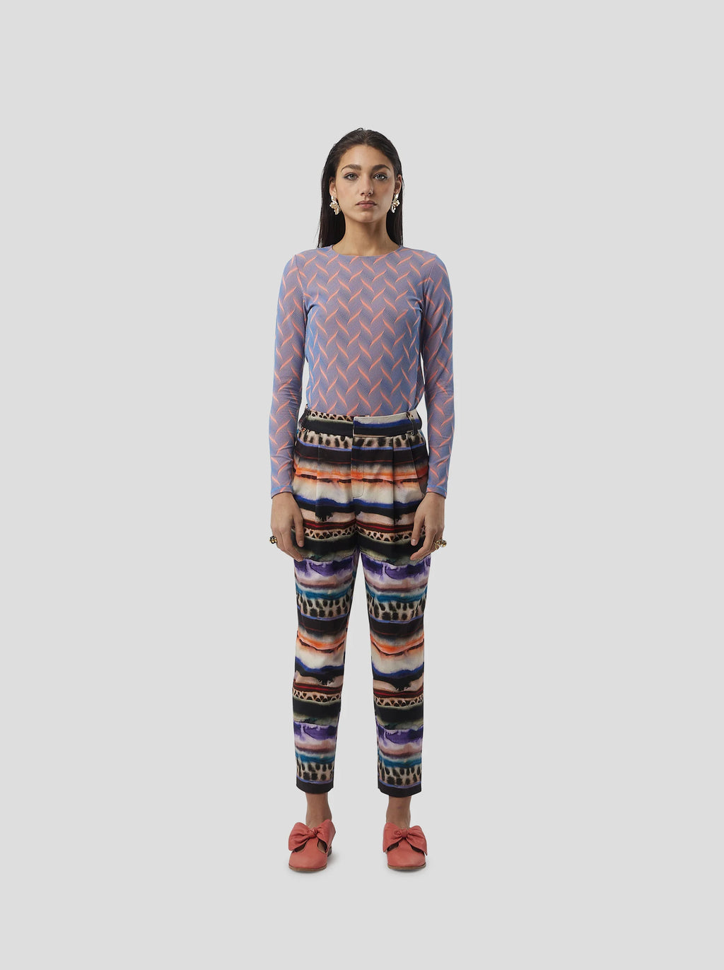 Pantalon Gabriel In Edgewalk Print