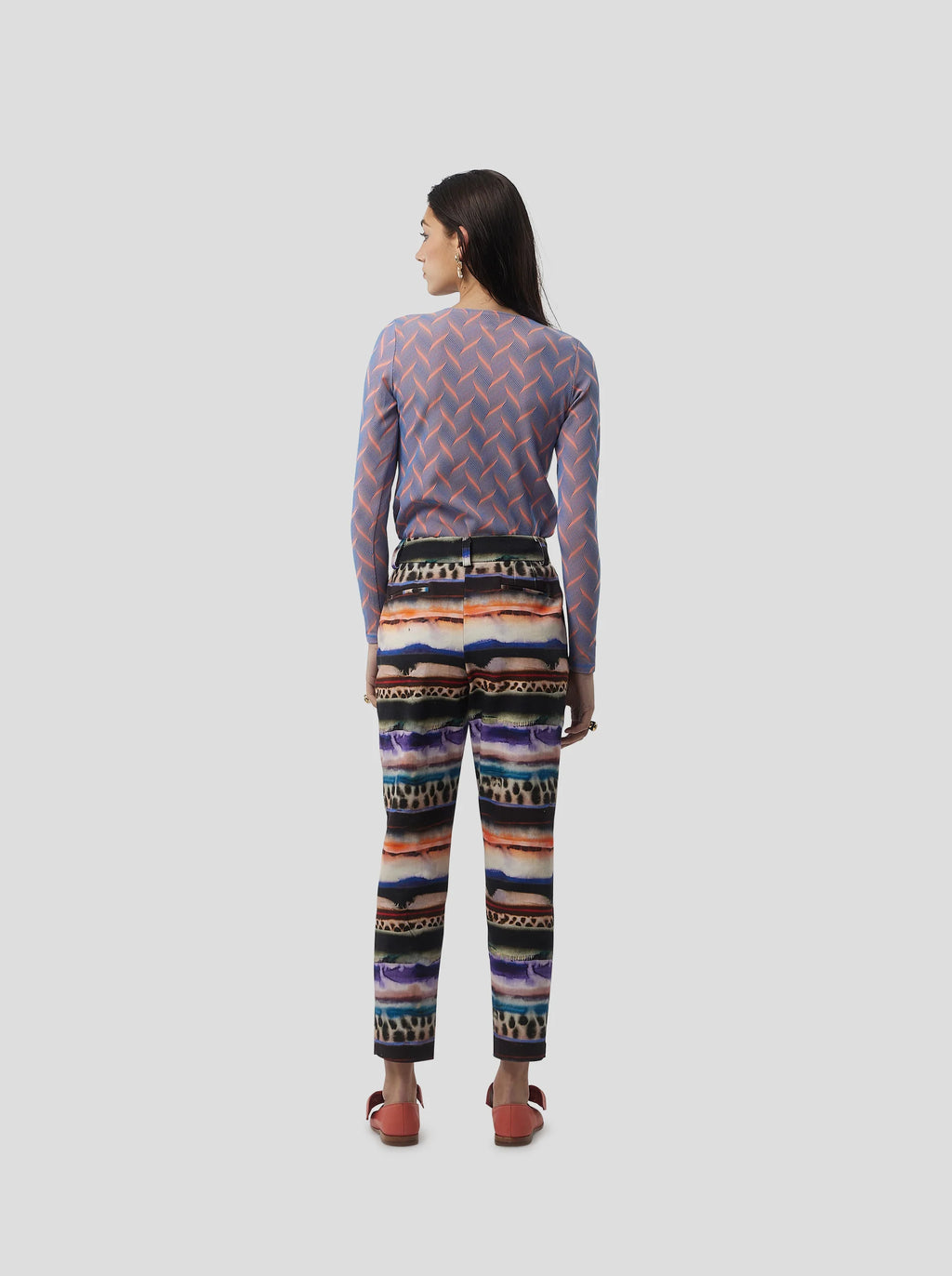 Pantalon Gabriel In Edgewalk Print
