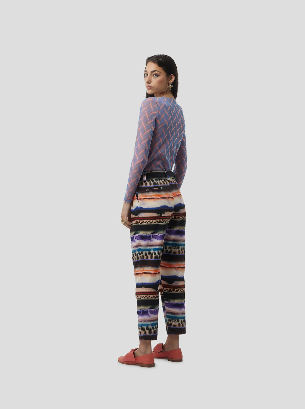 Pantalon Gabriel In Edgewalk Print