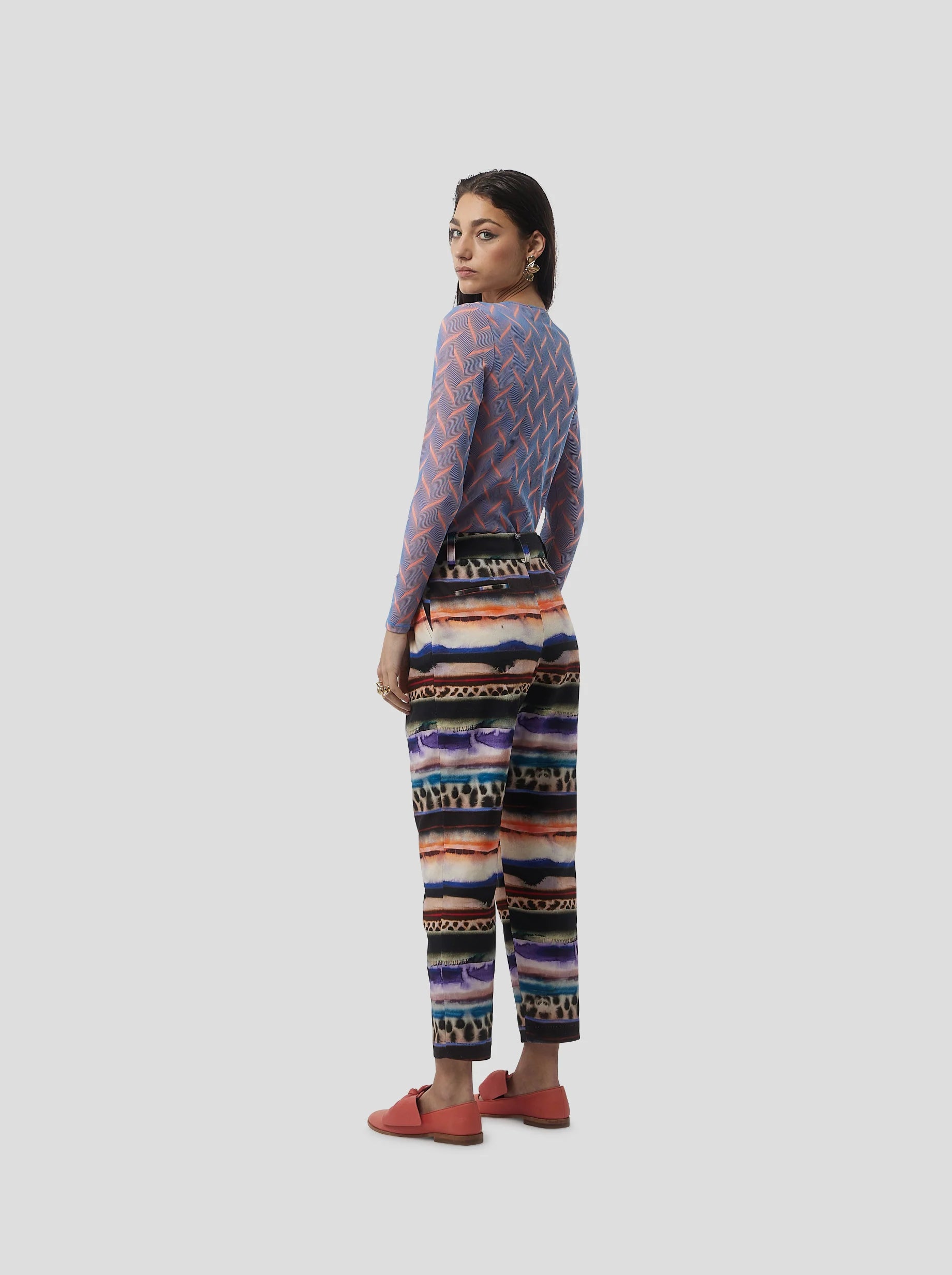 Pantalon Gabriel In Edgewalk Print