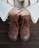 Boots Curly - Brown