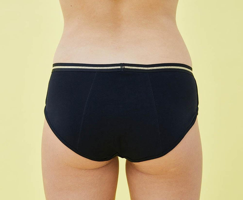 Sporty dos noir doré 6