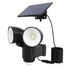 Walee - Projecteur Solaire - Plastique - Noir