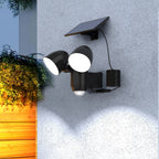 Walee - Projecteur Solaire - Plastique - Noir