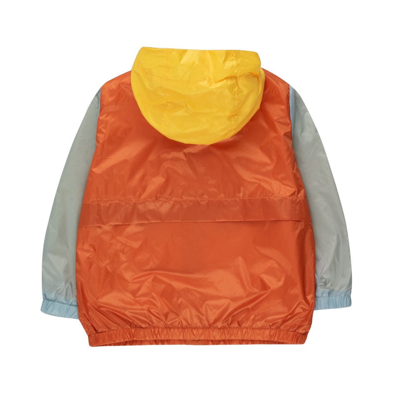 Coupe vent Color block light brown - Sélection Tinycottons à retrouver sur amaetc.com, concept store eco friendly pour enfants