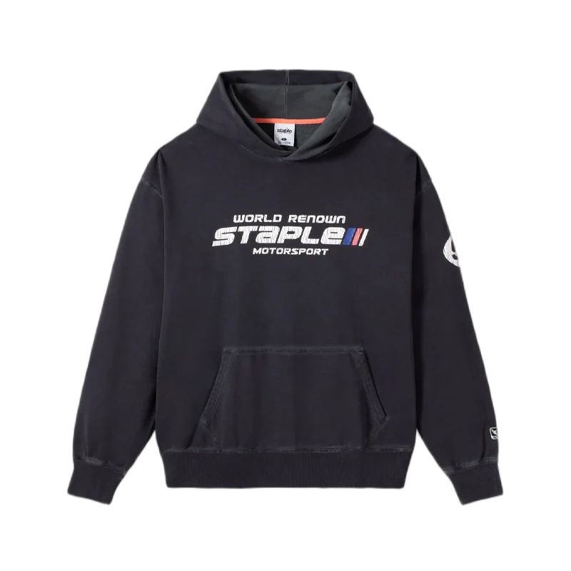 Staple - Sudadera con capucha Circuit Charcoal - Negro