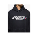 Staple - Sudadera con capucha Circuit Charcoal - Negro