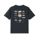 Staple - Camiseta azul marino de patrocinadores - Negro
