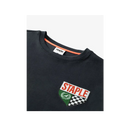 Staple - Camiseta azul marino de patrocinadores - Negro