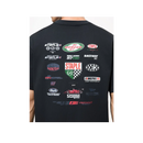 Staple - Camiseta azul marino de patrocinadores - Negro