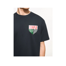 Staple - Camiseta azul marino de patrocinadores - Negro