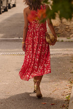 Robe Chouquette Lurex Rouge