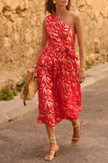 Robe Chouquette Lurex Rouge