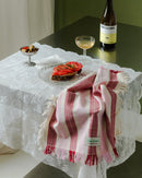 Striped - Serviettes De Table - Lot De 2 - Coloris Au Choix