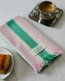 Striped - Serviettes De Table - Lot De 2 - Coloris Au Choix