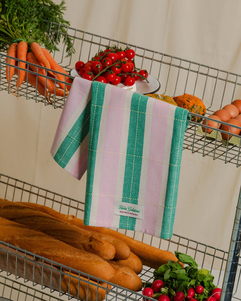 Striped - Torchons Lot De 2 - Coloris Au Choix
