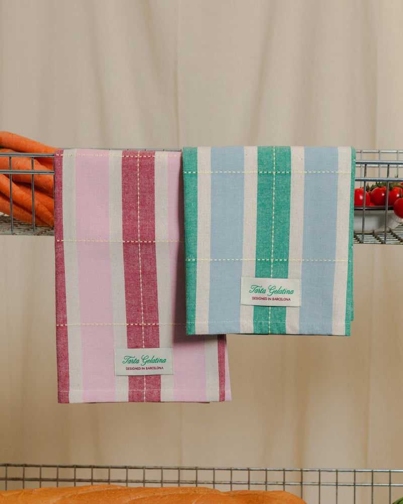 Striped - Torchons Lot De 2 - Coloris Au Choix