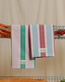 Striped - Torchons Lot De 2 - Coloris Au Choix