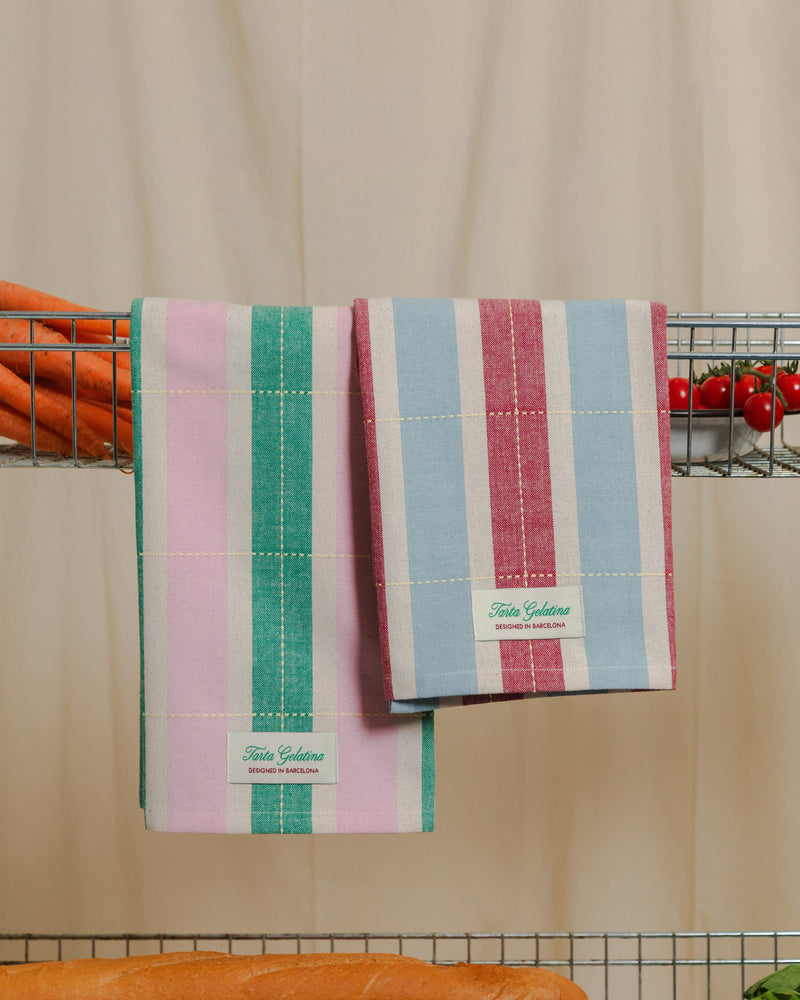 Striped - Torchons Lot De 2 - Coloris Au Choix