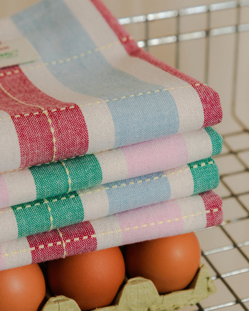 Striped - Torchons Lot De 2 - Coloris Au Choix