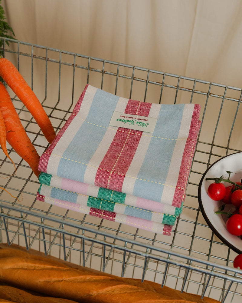 Striped - Torchons Lot De 2 - Coloris Au Choix