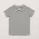 Striped Collar Tee Marzipan Stripe - Sélection Misha & Puff à retrouver sur www.amaetc.com, concept store eco friendly pour enfants