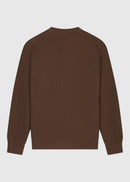 Pull Col Rond Structure - Espresso