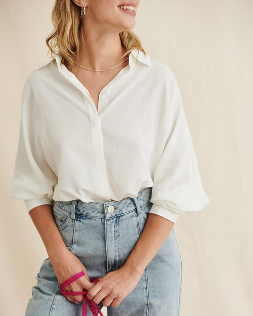 Camisa Canán Blanca