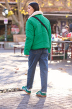 Galon Puffer Jacket - Flash Green