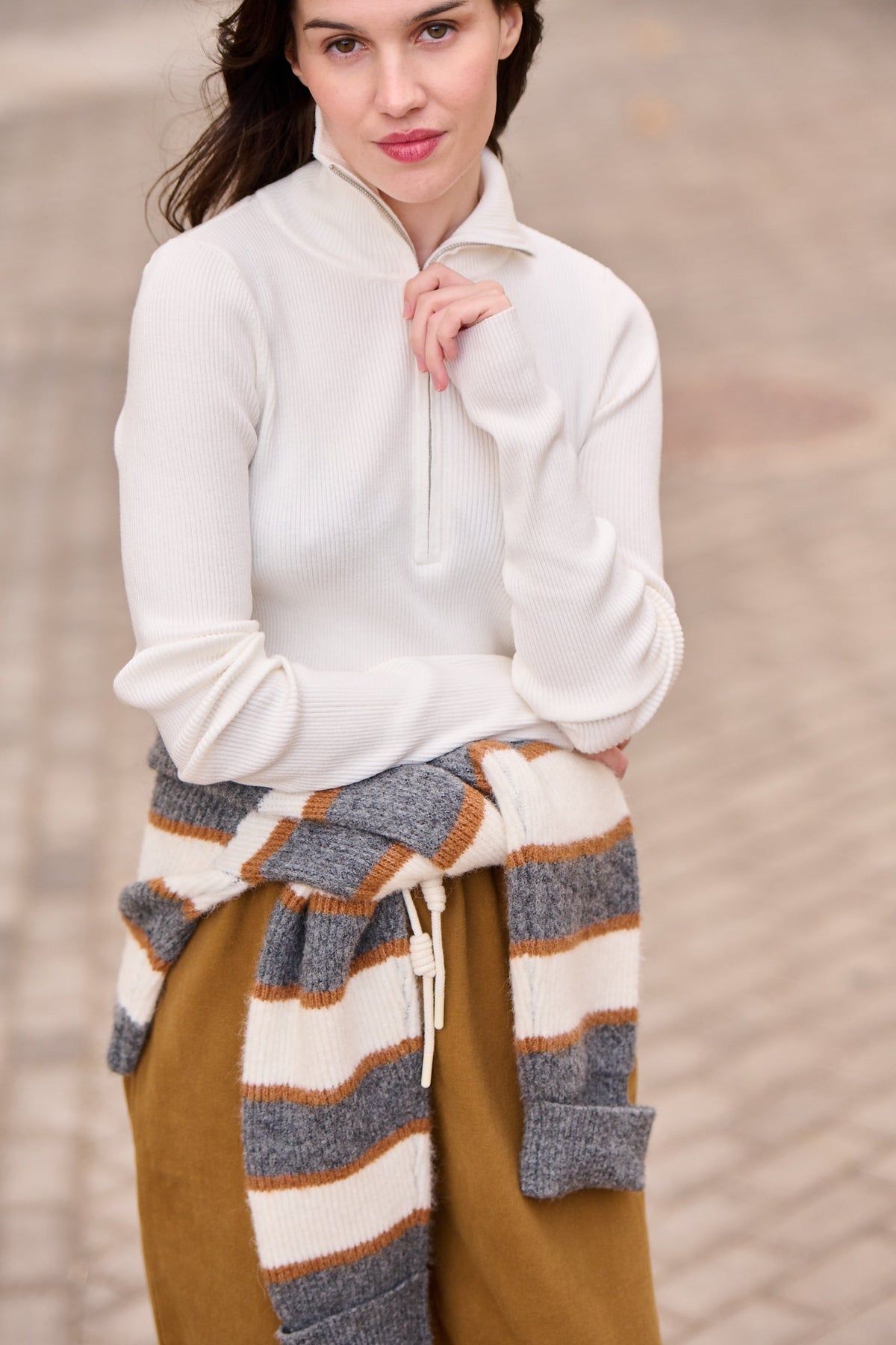 Pull Meghan - Blanc Casse