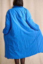 Gino Coat - Azure Blue