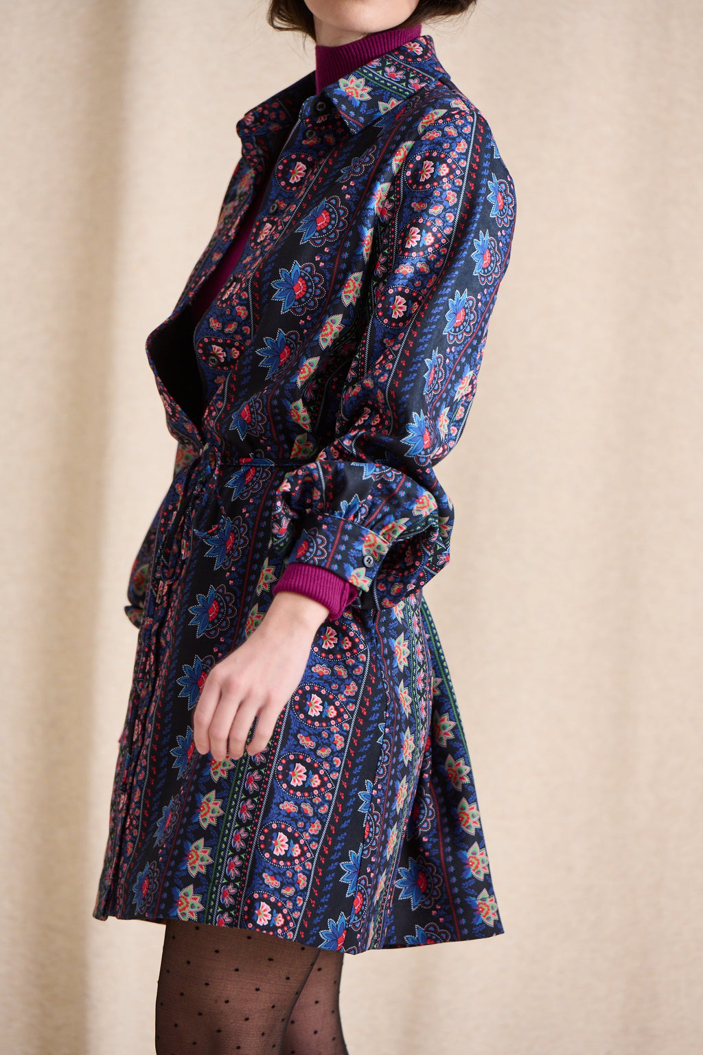 Vestido Ramondie - Estampado Folk