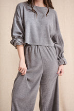 Nally Sweatshirt - Heather Grey