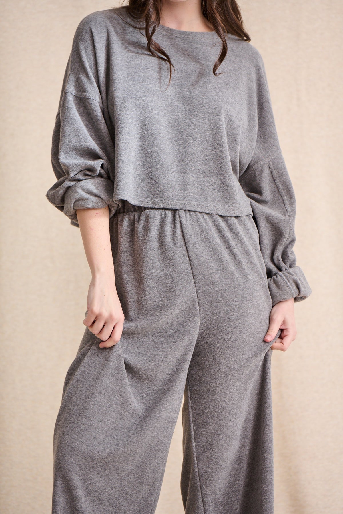 Nally Sweatshirt - Heather Grey