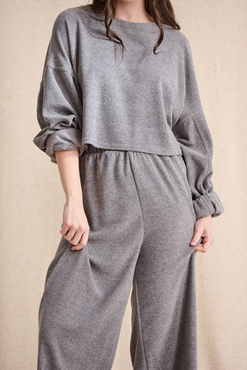 Sweat Nally - Gris Chine