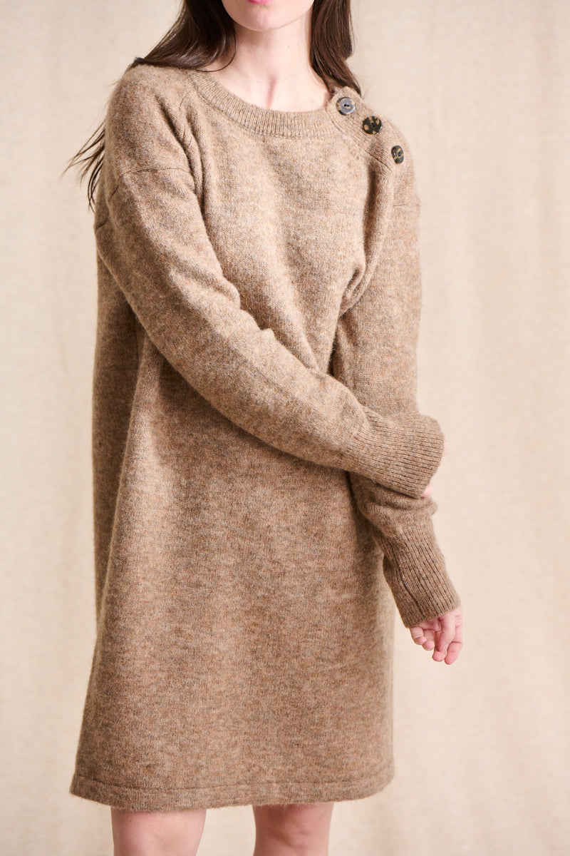 Robe Rivo - Taupe Chine