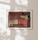 POSTER Perro Salchicha 50X70CM - studioloco