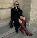 Bottes Miss Agent - Bordeaux