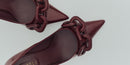Catena Burgundy High-Heel Pump