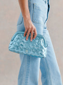 POCHETTE CUIR TRESSE SUMMER PETITE MENDIGOTE