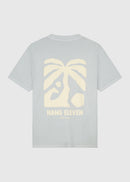 Camiseta lavada Sunburn - Azul claro