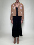 Veste Sunday Petal Embroidery Tan