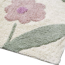 Tapis enfant design Sunny Flowers Rose nattiot-shop