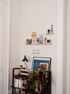 Étagère Photos Super-Poses Onde - Rouge Noir