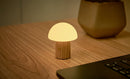 Lampe Champignon Alice - Frêne Blanc