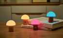 Lampe Champignon Alice - Frêne Blanc