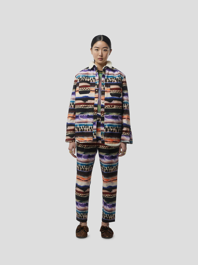 Sobrecamisa Dori con estampado Edgewalk