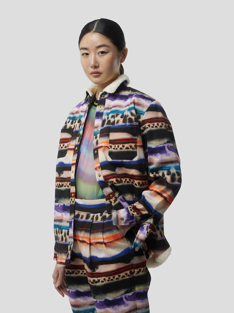 Sobrecamisa Dori con estampado Edgewalk